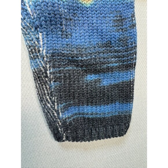 Pure Jill Womens Missy Tunic Knitted Sweater Multicolor Size XS Tie Dye V Neck - Picture 7 of 12